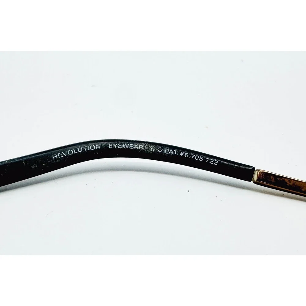 Revolution Eyewear Eyeglasses Mens Brown REV538 Rectangle 51-19-140